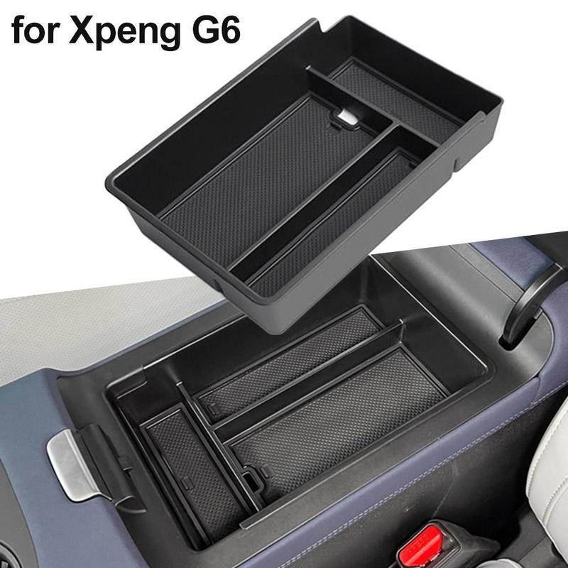 Hộp lưu trữ tùy chỉnh cho bệ tỳ tay trung tâm dành cho XPeng G6 – sắp xếp nội…