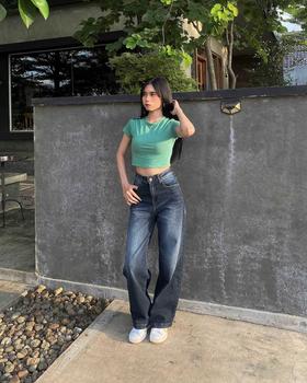 Product Review of (UNISEX) Celana Kulot Jeans Retro Baggy Jeans Loose Panjang from 𝙆**` 2