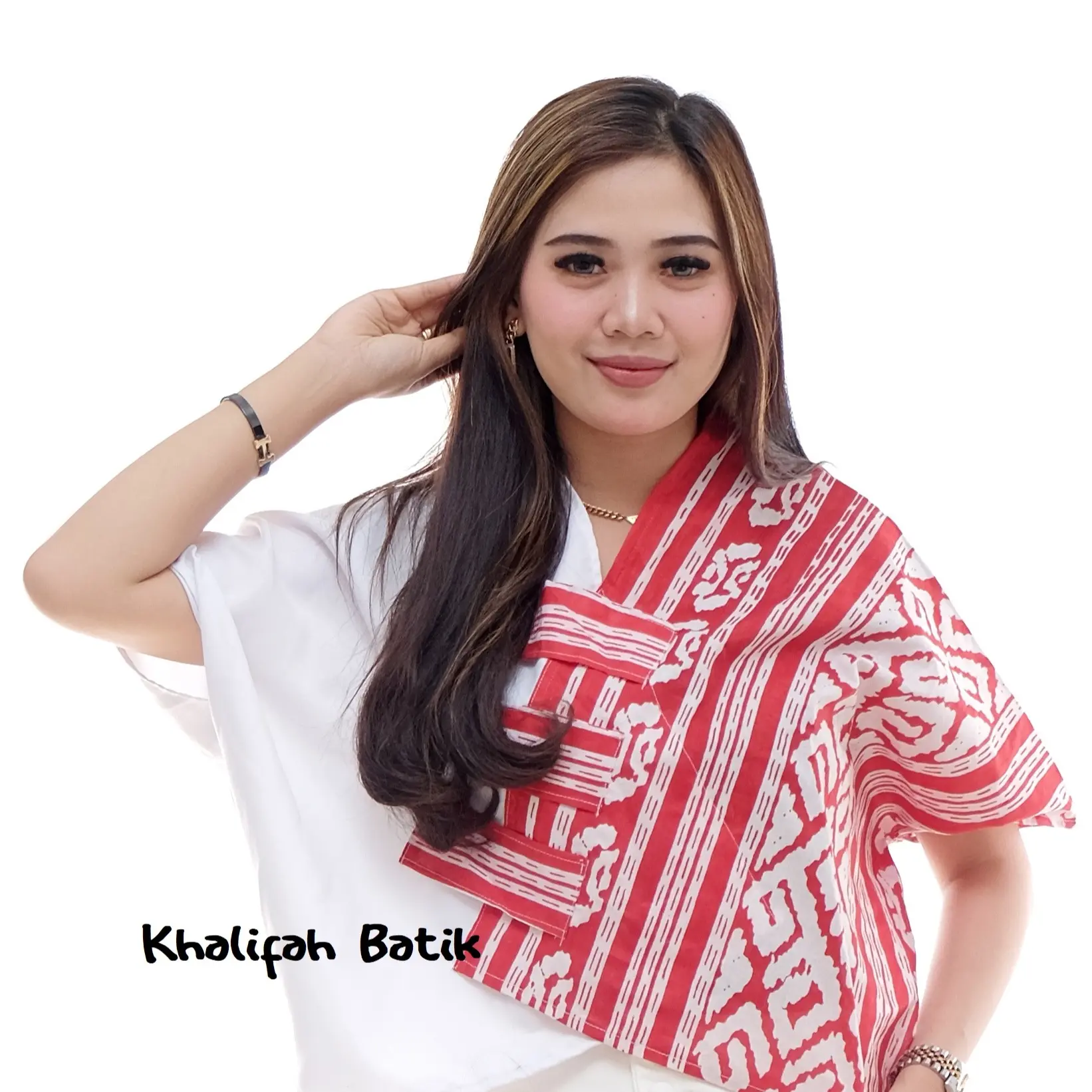 Baju Atasan Coptop Oversize Batik Wanita  Katun Premium Aestetik Cewek Cantik