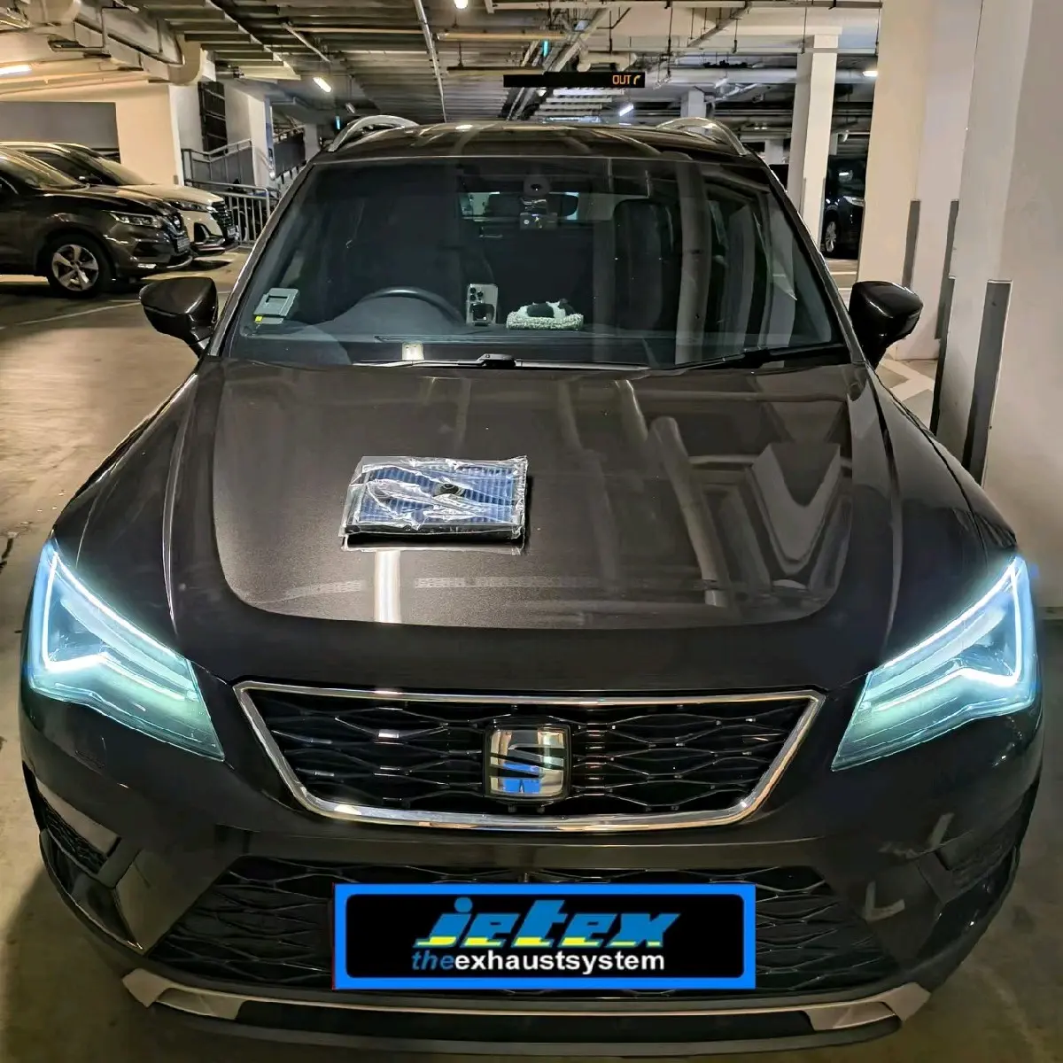 Jetex TUV proven high flow performance Drop in air filter for Seat Leon 1.2/1.4 Tsi