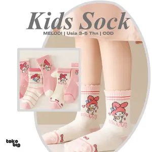 [Tokobig] Melodi Kaos Kaki Anak Import Kaos Kaki Anak Mymelodi Kaos Kaki Anak Perempuan