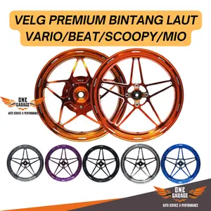 Velg PREMIUM Bintang Langit Vario 125/150 Beat Scoopy Spacy Genio Accessories Ban Mesin Motorcycle