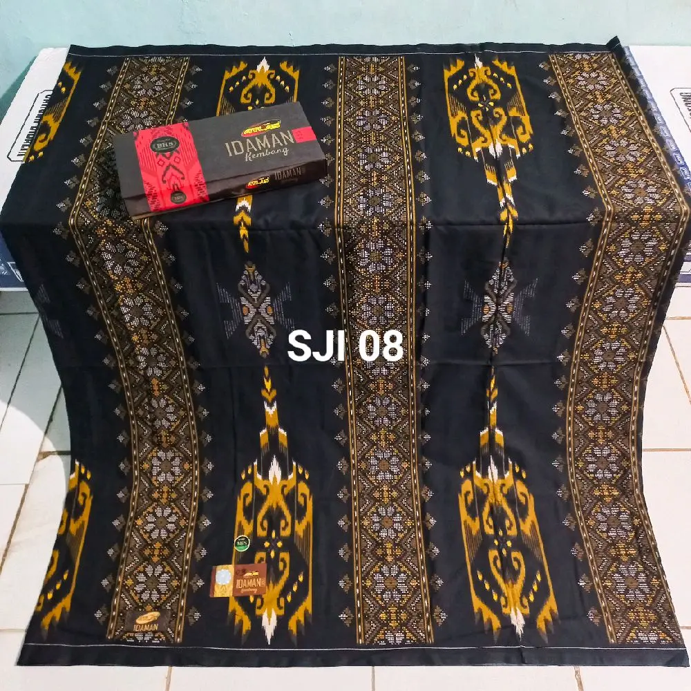 Sarung ATLAS Idaman Kembang 555 Motif BHS SGE, SJI, SJE, SGL, GSA, JIA Katun