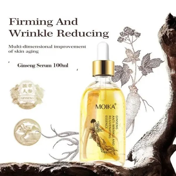 Serum Ginseng ginseng serum anti aging serum 100ml moisturizer anti kerut ginseng Anti wrinkle Serum ginseng gold peptide Hydrating 6