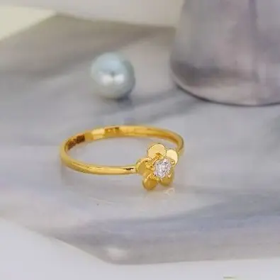 916 Gold Ring Gold Scale Jewels(55)