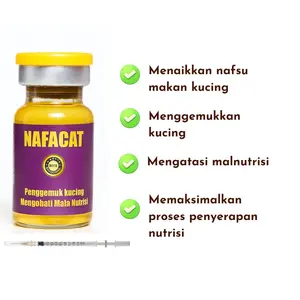 NAFACAT vitamin penambah nafsu makan dan malanutrisi