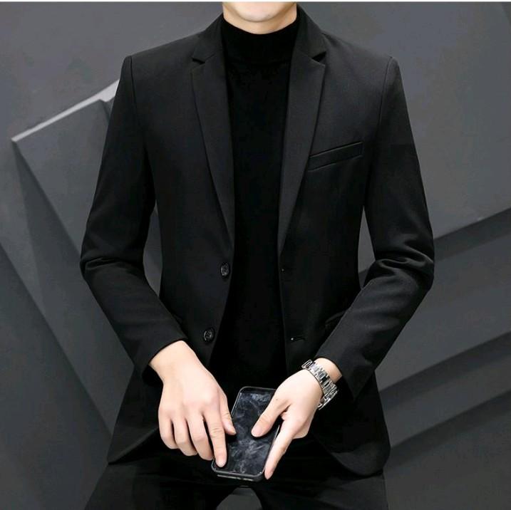 Jas Blazer Pria kekinian Formal Semi Kantor 4