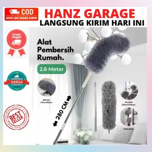 KEMOCENG MICROFIBER 2,8 METER TELESCOPIC KEMOCENG PEMBERSIH DEBU RUMAH TANGGA 360 DERAJAT ALAT PEMBERSIH CELAH RUMAH LANGIT RUMAH