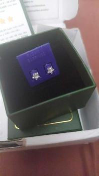 Product Review of Khuyên tai bạc nữ TLEE sao đá sang trọng TLEE JEWELRY B0299 from R**x 1