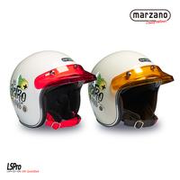 Gambar Marzano Helm Retro Bogo Half Face Graffiti Street Art Glossy Size S-XL Berstandar SNI - White Pet Transparan, S dari Marzano Official Store Kota Administrasi Jakarta Timur 1 Tokopedia