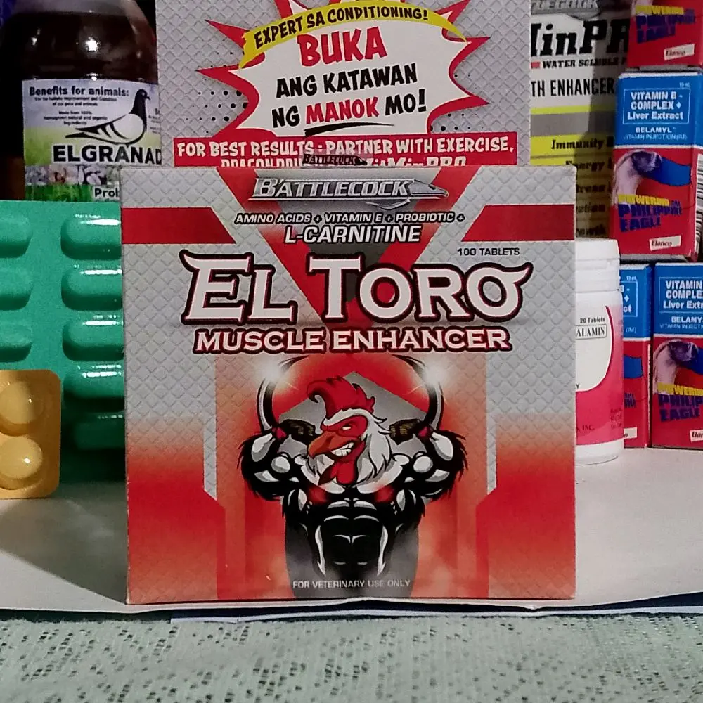 EL TORO 10 Tablets Muscle Enhancer for Gamefowl Conditioning - TikTok Shop Philippines EL TORO 10 Tablets Muscle Enhancer for Gamefowl Conditioning - TikTok Shop Philippines