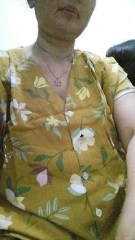 Product Review of Aretha One Set Motif Bunga Busui Friendly jumbo from y**4 0