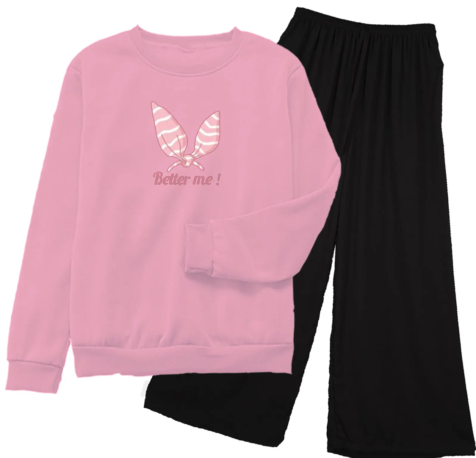 Setelan Oblong Basic Celana Kulot Anak Remaja 9-16Tahun Baju Fashion Pakaian