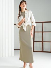 Gambar Benang Jarum - Jade Knit Dress - Affogato - M dari Benang Jarum Kota Administrasi Jakarta Timur 2 Tokopedia