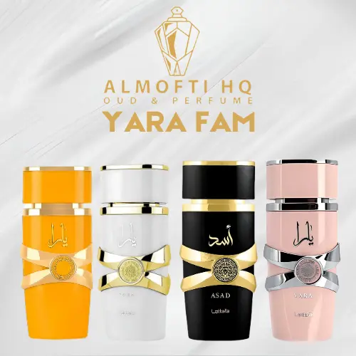 YARA , Asad , Ameerat Al Arab PERFUME BY LATTAFA (100ML) Parfum Wangi Scent Long Lasting Fragrance