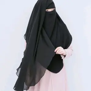 CADAR  NIQAB LONG YAMAN OVAL | CADAR LAYER PANJANG OVAL