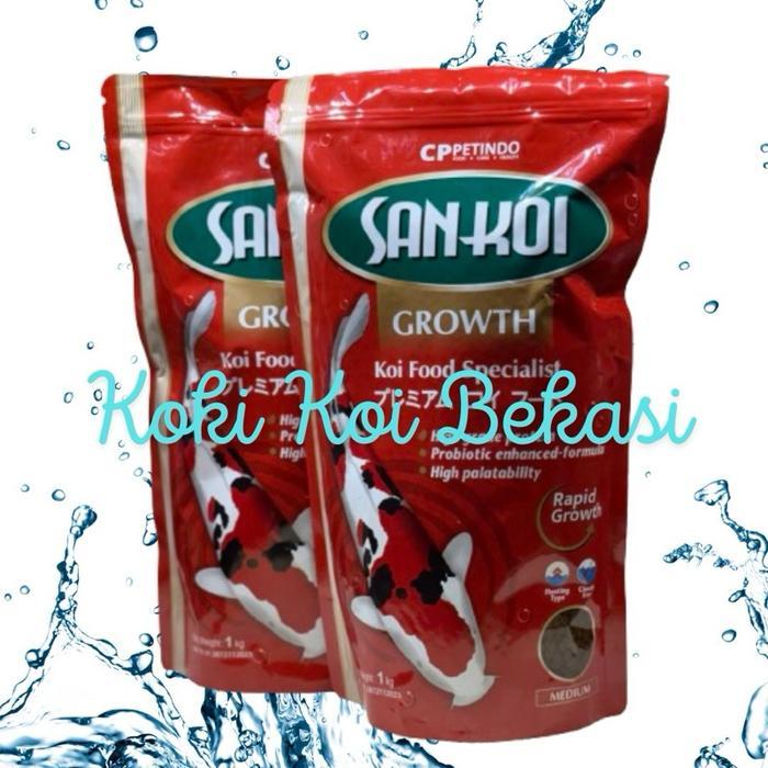 Sankoi Growth 1 Kg Medium Size 5 mm / Sankoi 1 Kg Growth - Shop | Tokopedia
