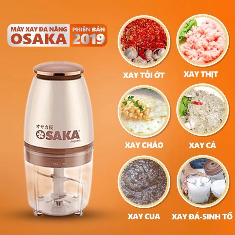 Máy xay thịt đa năng Osaka 700ml, máy xay cầm tay , máy xay sinh tố đa năng