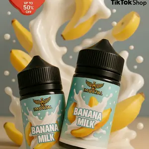 LIqu1dd-60ml sari buah Bananamilk Jus Murni BPOM Halal Organik Bebas gula Alami Fruity Botol Air Juice Minuman Syrup