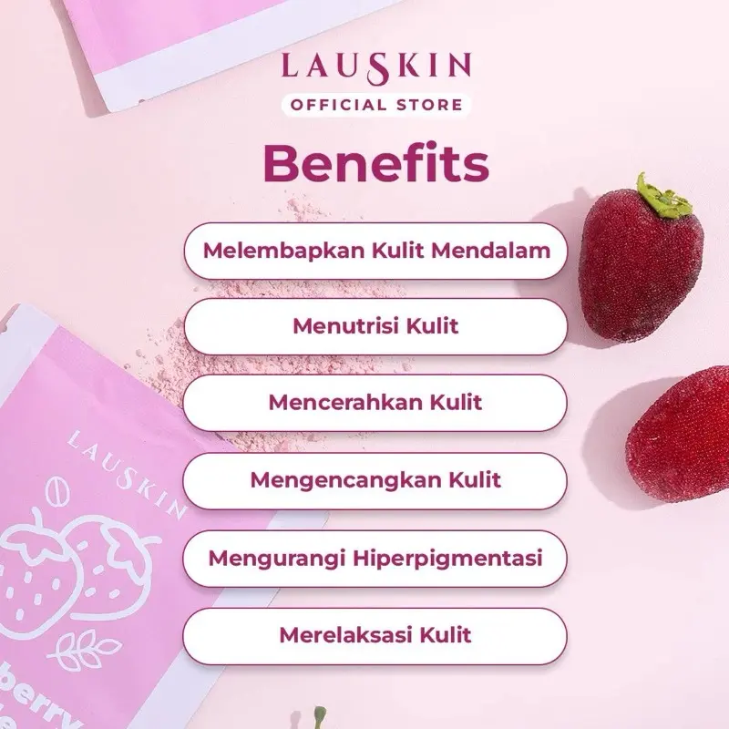 LAUKSIN BEAUTY MASKER GREENTEA MASKER JERAWAT LAUSKIN MASKER ORGANIK 2