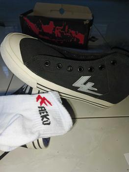 Product Review of Sepatu Sneakers Aeko Newtwoyers Blackwhite High Klasics Reflective from D**a 2