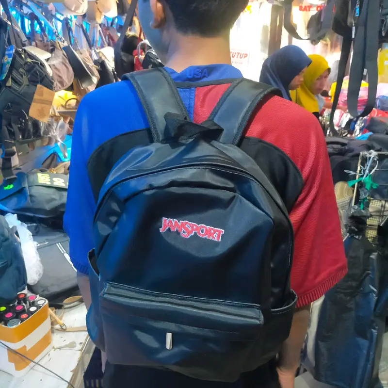 tas jansport anak stm viral premium industri Backpack #js Fashion Smp 0