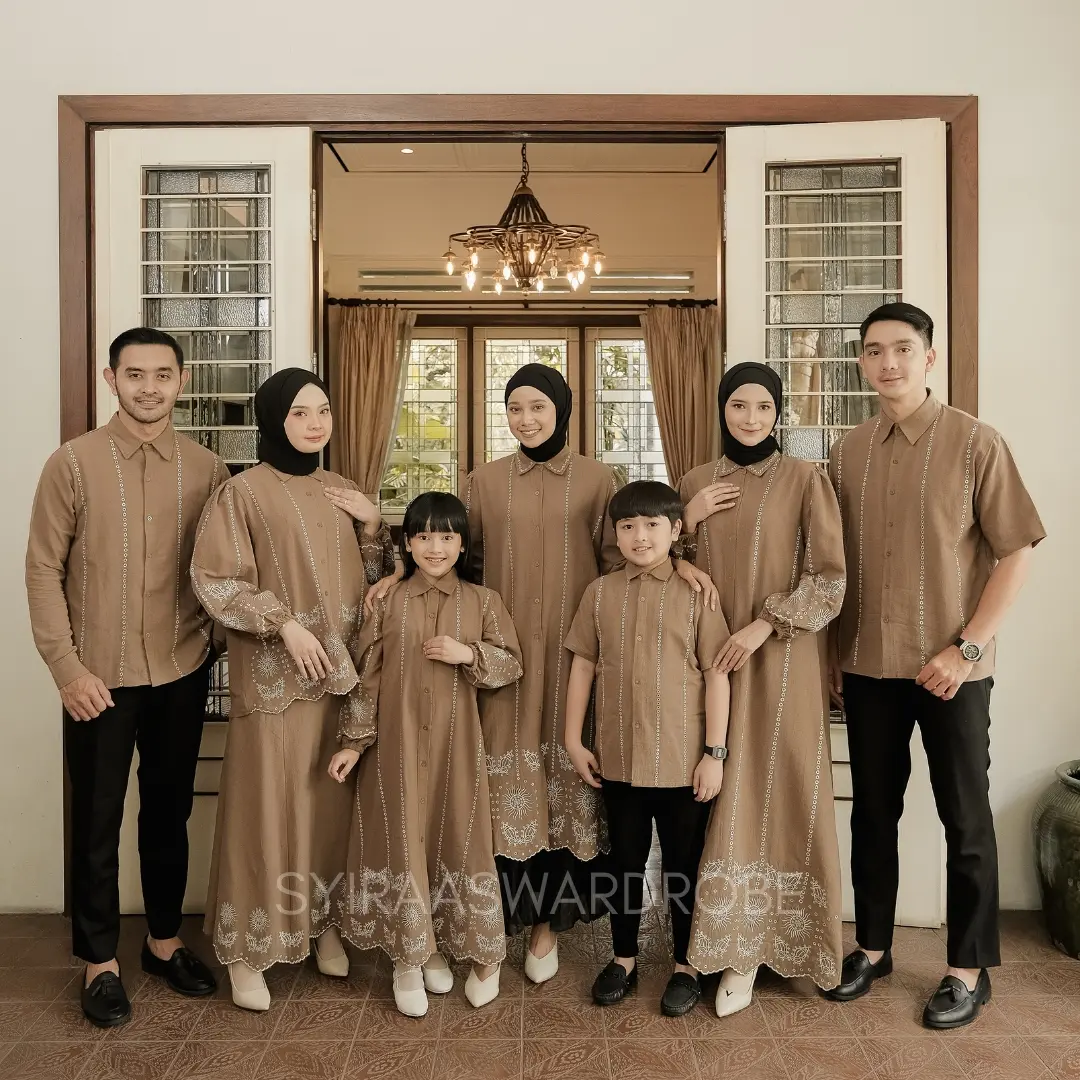 Syiraaswardrobe | Mahreen Family Series - Warna Latte