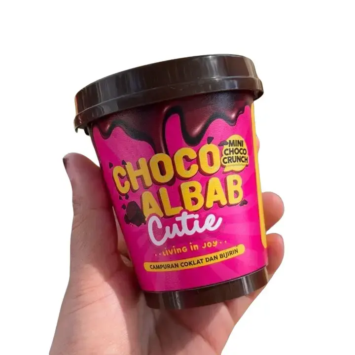Choco Albab Cutie Mini Pink Tub Combo Chocolates Snack