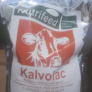 SUSU NUTRIFEED KALVOLAC 1KG SUSU PENGGANTI induk sapi pedet & kambing cempe anti mencret bonus botol dot 500ml
