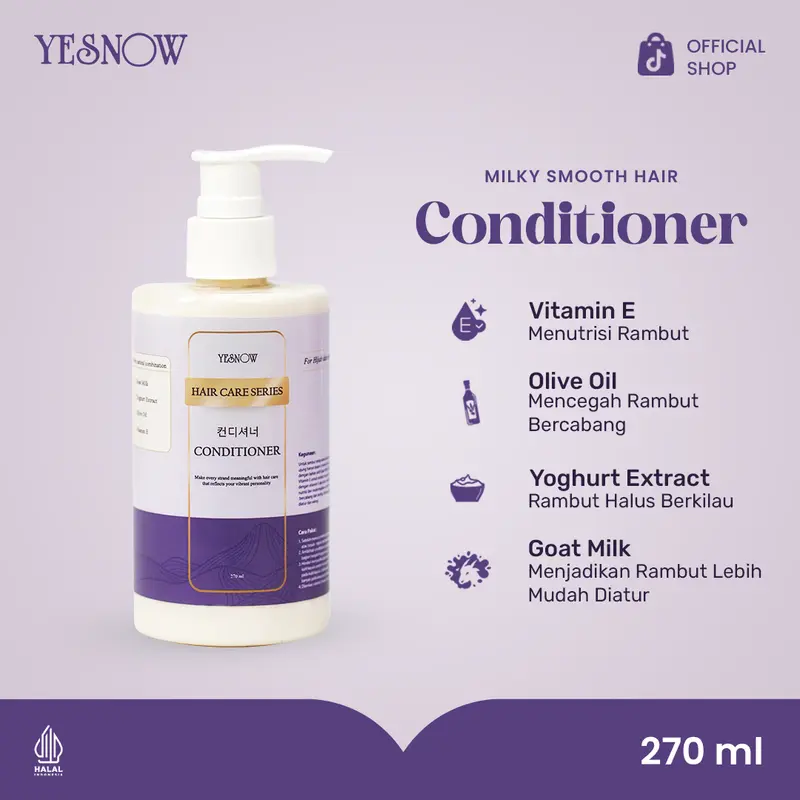 Hair Care Series Yesnow  ( Shampoo, Conditioner, Hair Tonic Serum ) 1