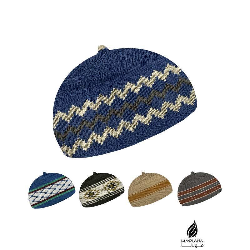 Kopiah Kait Bayi Kanak-Kanak Motif Colourful Freesize Topi Bayi ...