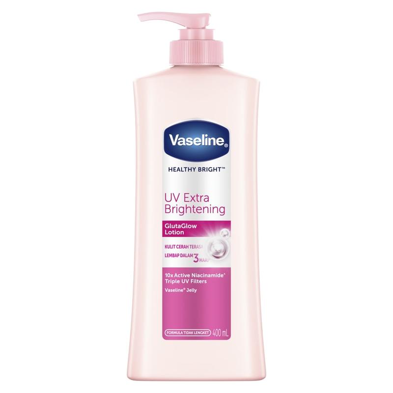 Vaseline Healthy Bright HAND BODY LOTION UV Extra Bright with Sunscreens&Niacinamide 400ml 5