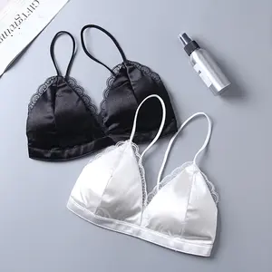 【khaefashion】BR119 BH Bra V Push Up Seksi Bikini Wanita Bralette Sexy Bahan Satin Licin
