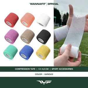 WANNAFIT Wrist Tape 5cm x 4.5m | Pelindung Jari | Aksesoris Olahraga