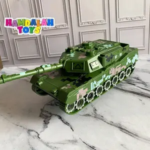Mainan Mobil Tentara Tank Menembak LED Murah