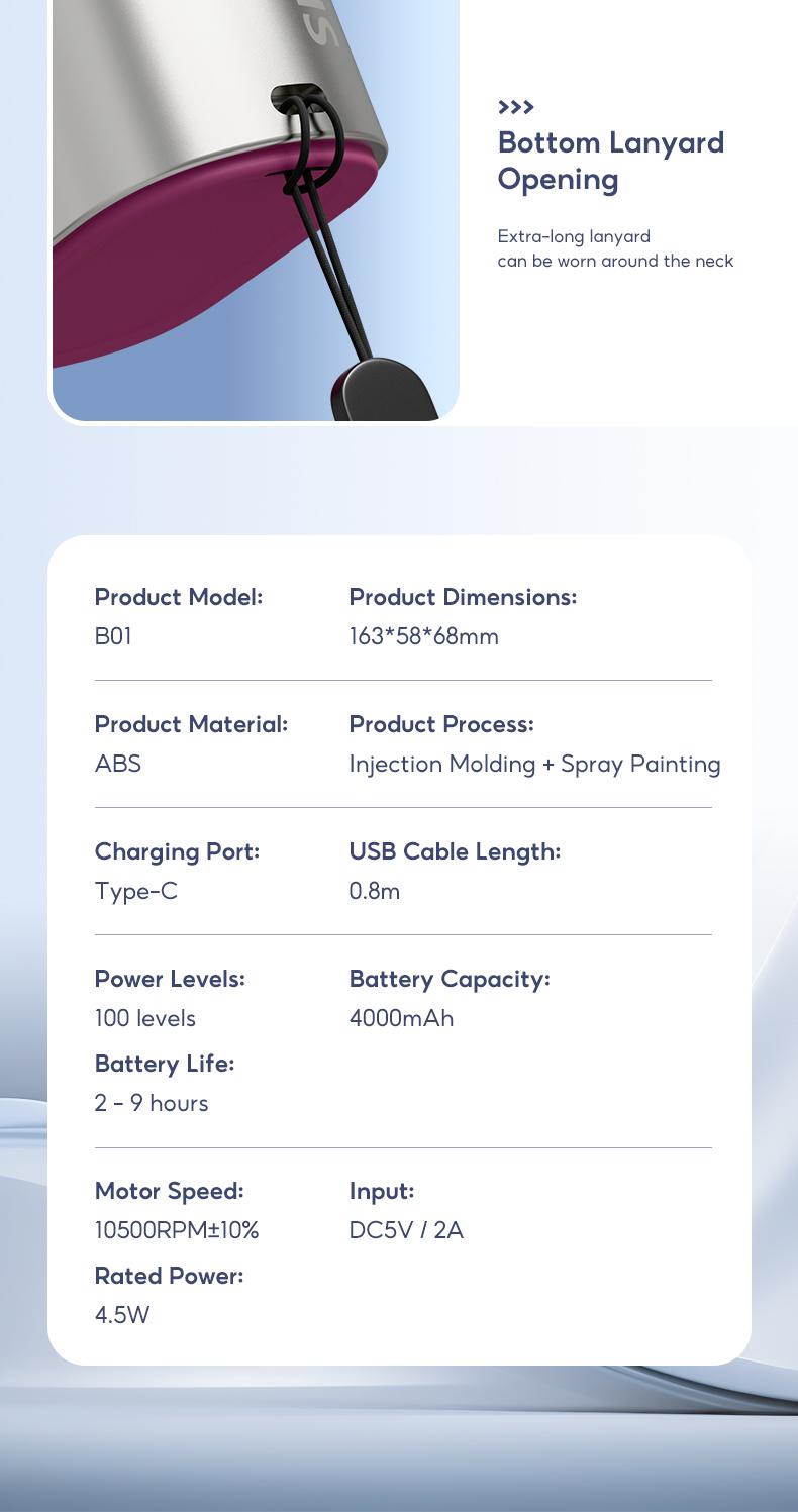 Yodevoe B01 High-speed Portable Handheld Fan 4000MAH Mini kipas Strong Wind 100 Gear Wind Speed kipas angin Digital Display Adjustable Turbo kipas tangan untuk olahraga luar ruangan dan pendinginan cepat