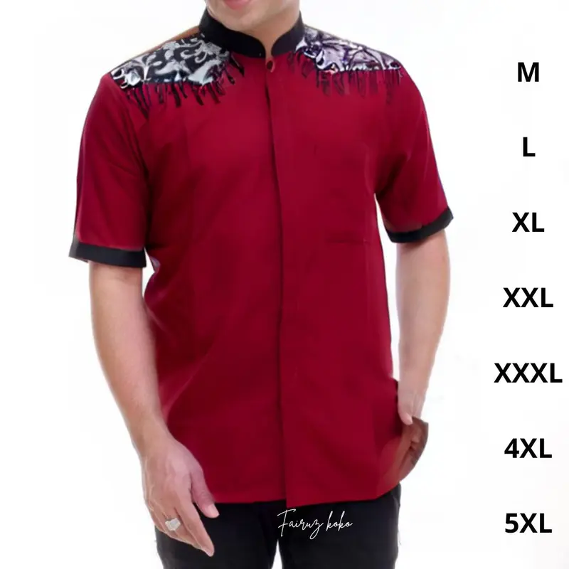 koko jumbo big size terbaru koko bordir M L XL XXL XXXL XXXXL XXXXXL Navy 3