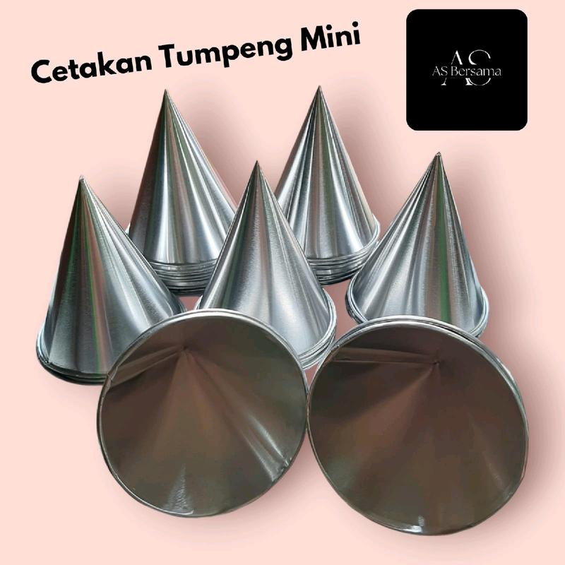 Cetakan Nasi Tumpeng Mini / Cetakan Bakso Diameter 8cm Isi 6pcs 0