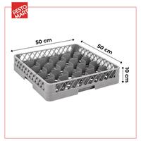 Gambar Rak Gelas / Keranjang Gelas 25 Lubang / 25 Compartment Glass Rack RESTOMART Plastik (2835035) (F12) dari Restomart Kitchen Solution Kota Semarang 3 Tokopedia