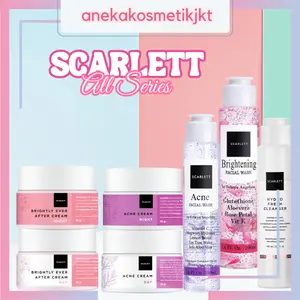 SCARLETT CREAM DAY NIGHT / BRIGHT / PHYTO / ACNE NIGHT / DAY BRIGHT Caviar Mencerahkan Mengencangkan Glutathione Wajah Facial Niacinamide Extract