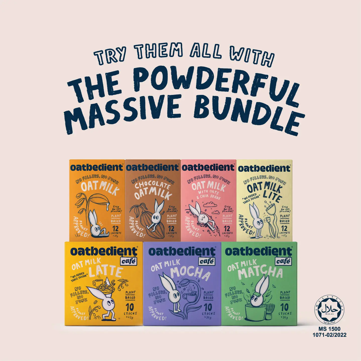 Oatbedient - The Powder-ful Massive Bundle of 7
