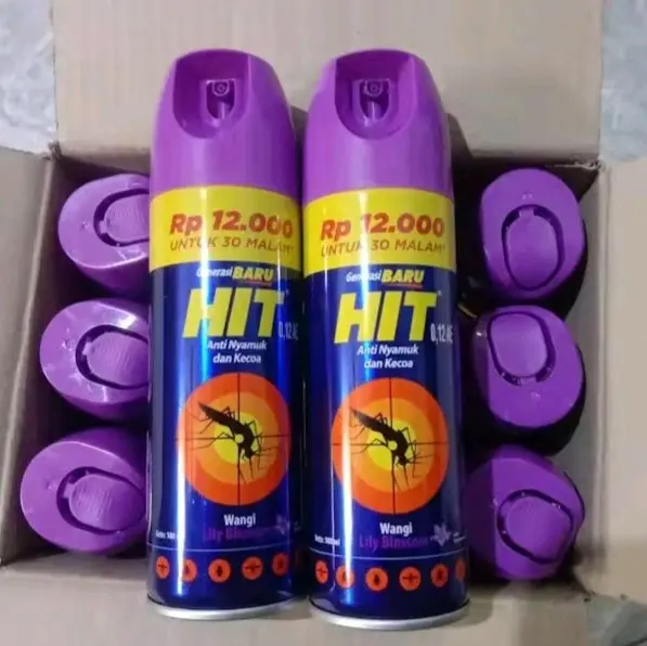 Pembasmi Serangga HIT Spray Lily Blossom 165 ml Ungu 1