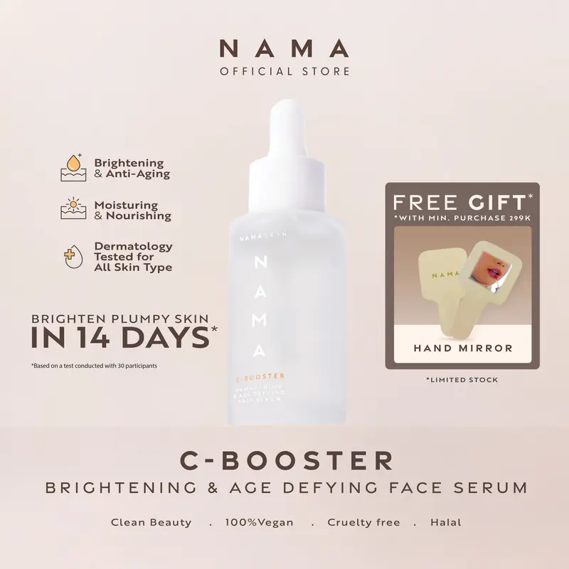 NAMA C-BOOSTER BRIGHTENING & AGE DEFYING FACE SERUM 1