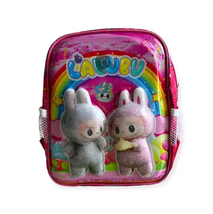 tas ransel anak TK pud model embos timbul lampu LED Fashion 1