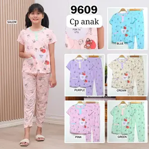 CIT - CP SETELAN BAJU TIDUR ANAK CEWEK/PEREMPUAN TANGGUNG BEAR BERUANG 9-12 TAHUN ABG JUMBO