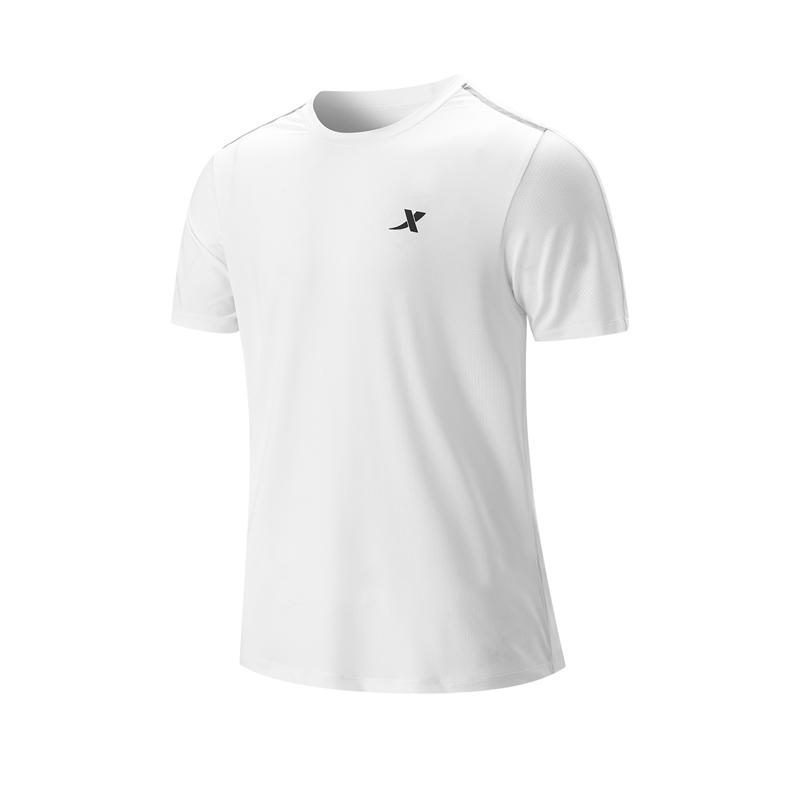 Product Introduction of 878229010132 XTEP Men Short Sleeve Knitted Sweater Quick Drying Round Neck Comfortable Leisure 22