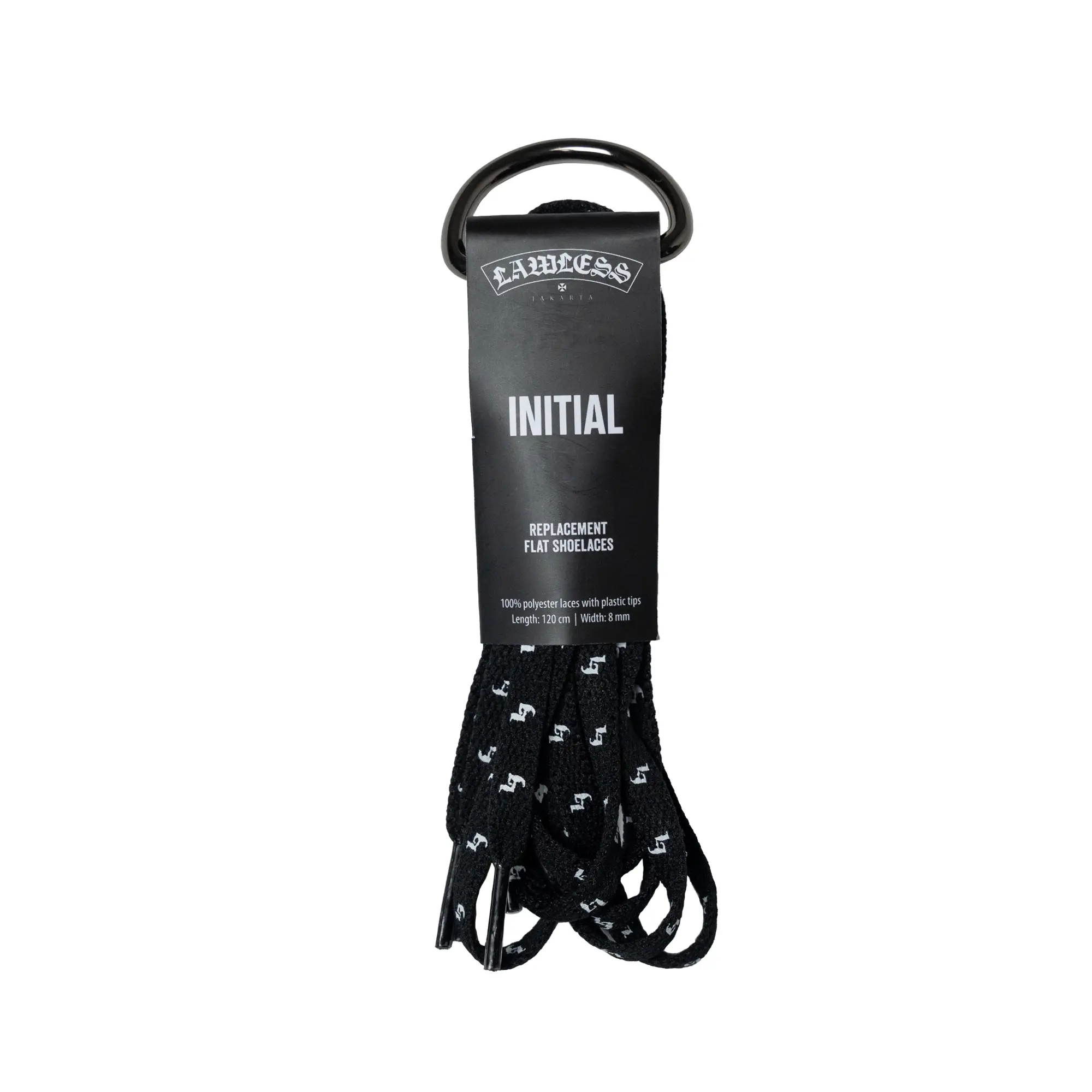 LAWLESS JAKARTA - INITIAL LOGO REPLACEMENT FLAT - SHOELACES