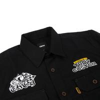 Gambar Troy Company Workshirt Workwear Engineers Black Finish - Kemeja Kerja Pria Hitam WS 2649 - L dari Troy Company Kab. Sleman 3 Tokopedia