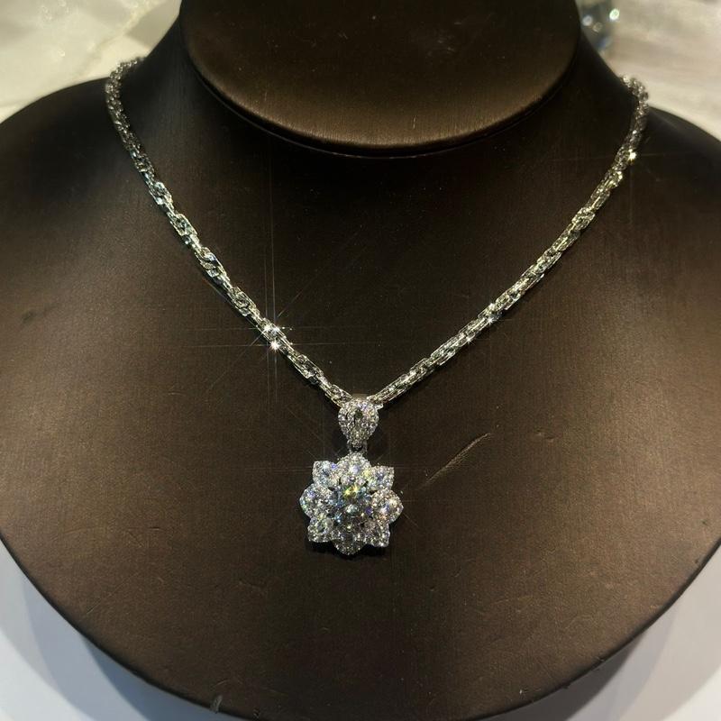 [ Hoàng Phát ] Phụ Kiện Mặt Dây Chuyền Bạc Ý Cao Cấp 925 8 Cánh Tia X.o.à.n Nam Mỹ Xi Kim (M048) KHÔNG KÈM DÂY