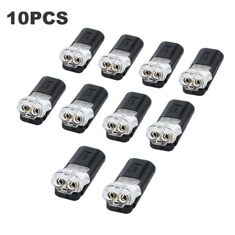 Product Introduction of 10pcs 2 Pin Way Plug Wire Cable Snap Connectors Car Waterproof Electrical Connector Strip Terminal Connection Clamp 33